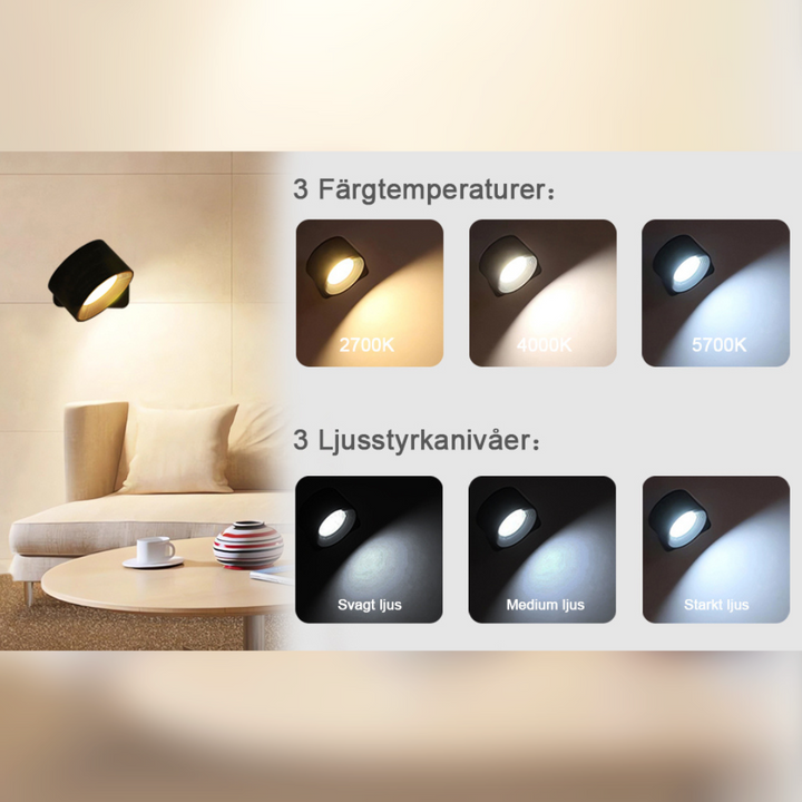 Infinity - Trådlös Vägglampa - Main Product Image 12