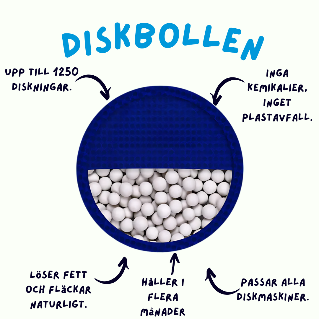 Dishwasher Ball Eco-friendly dishwashing without chemicals - Main Product Image 1