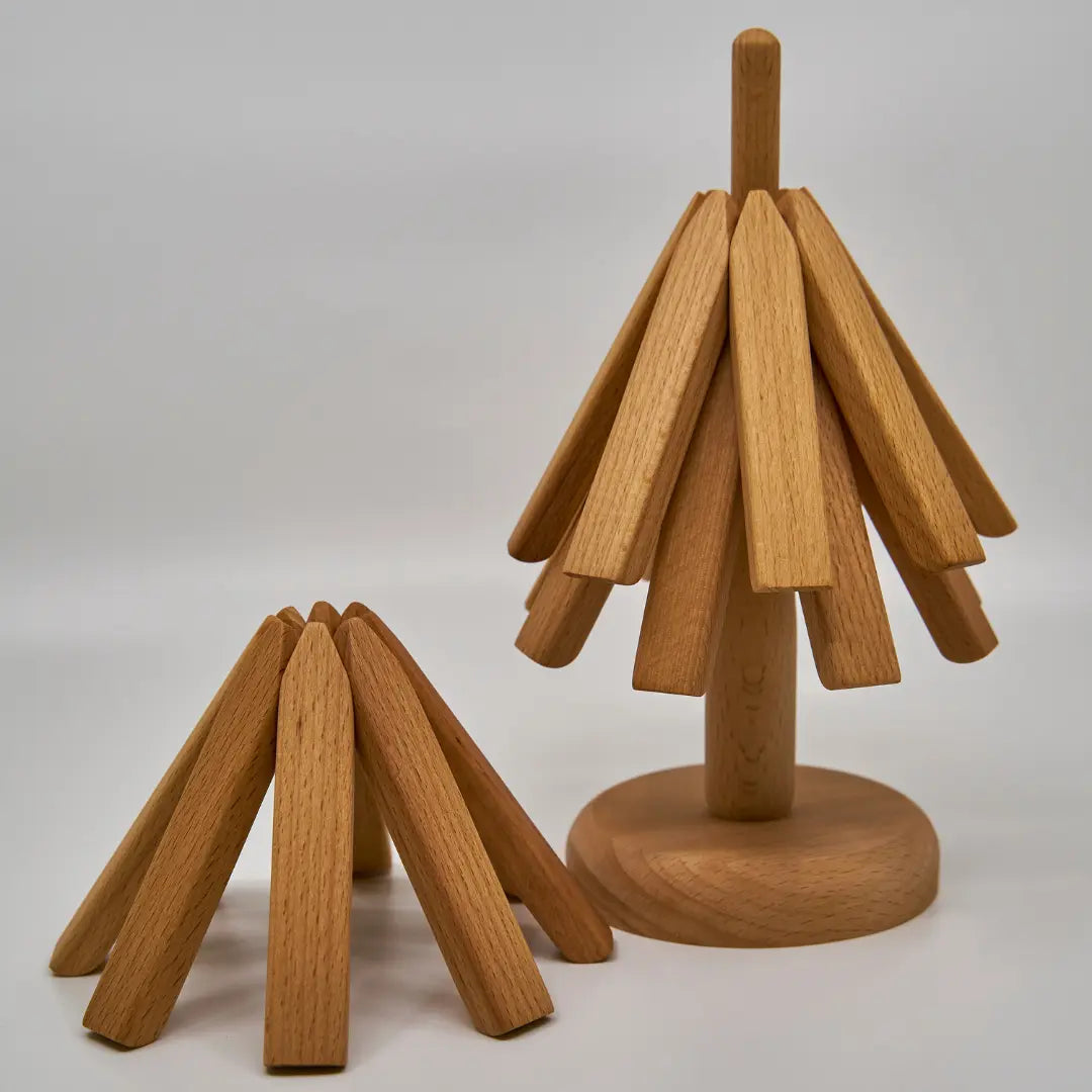 The Tree Trivet | Hand Made Trivet - Variant Image 10 - Beech