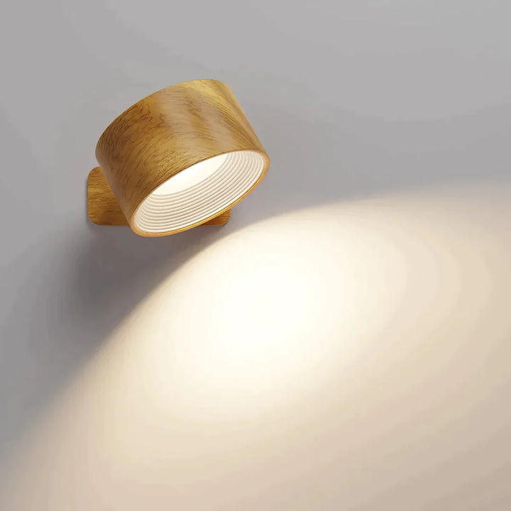 Infinity - Trådlös Vägglampa - Variant Image 15 - Wood