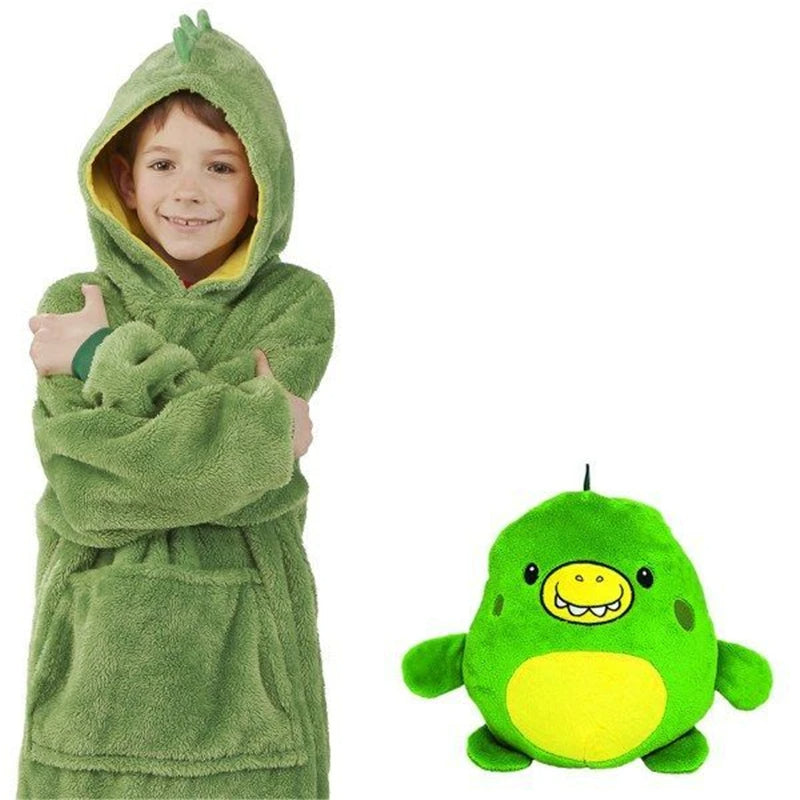 Snuggie Huggie Magical Hoodies - Variant Image 7 - Green