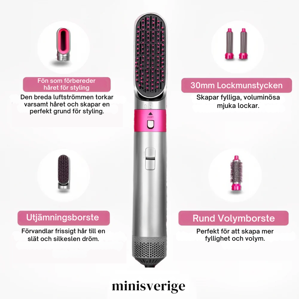O2 - 5 in 1 Hair Styler - Main Product Image 5