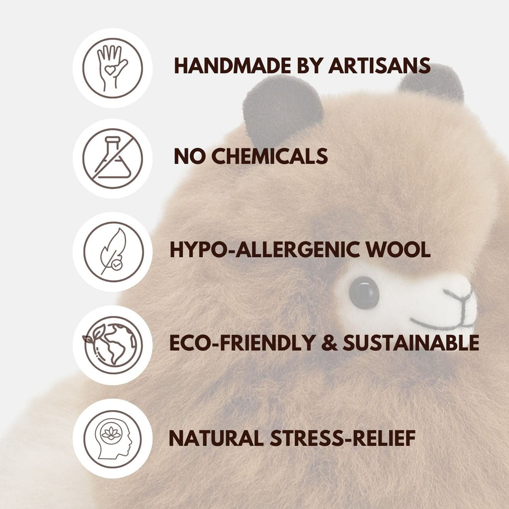 Alpaca Stuffed Animal - Naturals  - Main Product Image 4