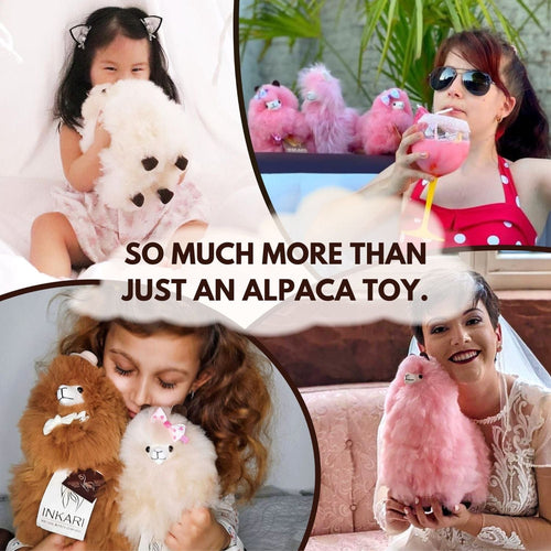 Alpaca Stuffed Animal - Naturals  - Main Product Image 2