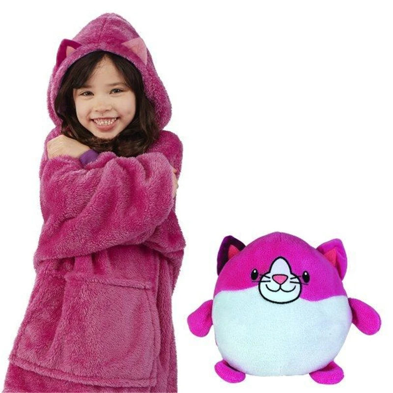 Snuggie Huggie Magical Hoodies - Variant Image 6 - Pink